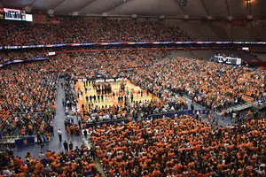 The policy is in an effort to improve Carrier Dome security.