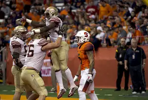 In 2016, Syracuse lost to Florida State in the Carrier Dome 45-20. 