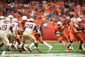 Syracuse racked up 222 yards on the ground in its blowout win against Florida State.