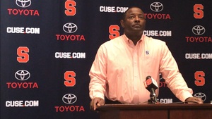 Dino Babers spoke about Clemson's quarterbacks and defensive line at his Monday press conference.