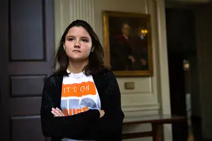 Emily Durand, a senior selected studies in education student at SU, has been involved with It’s On Us, a social movement aimed to raise public awareness surrounding sexual assault on college campuses, since her freshman year.