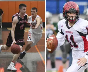 Joe Girard III plays both football and basketball in high school but plans to focus on basketball at the Division I level.