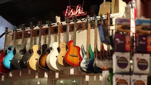 Ish Guitars is located on S Franklin St in Armory Square.