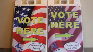 Polling places are decided depending on where you live.