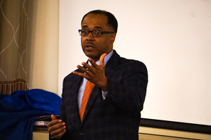 Interim chief diversity officer Keith Alford said at Monday's Student Association meeting that the university wants to foster a safe and inclusive environment for all students.