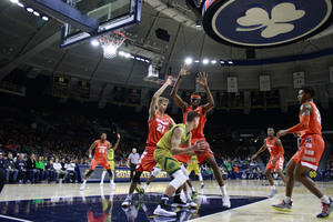 Syracuse's defense made an adjustment to limit Notre Dame's production from the outside.