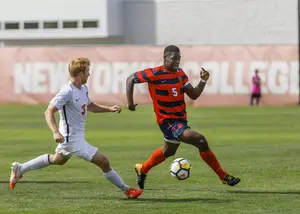 Kamal Miller helped Syracuse to 11 shutouts and scored two goals last season.