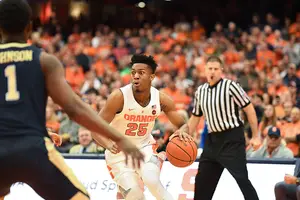 Tyus Battle went 9-for-17 against Pitt, including three made 3-pointers.
