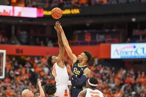 Syracuse and Pitt tip off at 6 p.m. on Saturday.