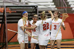 Syracuse opened its season with a 18-6 win over Connecticut.