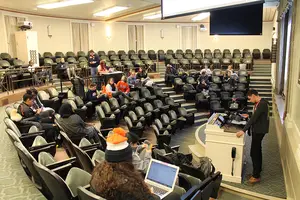The Student Association is also considering a bill that would call on Syracuse University to conduct a review of its Department of Public Safety. 
