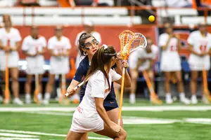 Braelie Kempney took the first 10 draws against Virginia, Syracuse's last opponent.