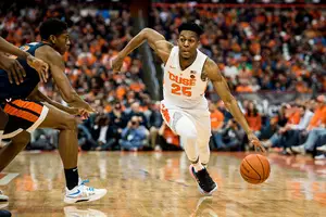 Tyus Battle missed a week of practice and the ACC Tournament because of his back