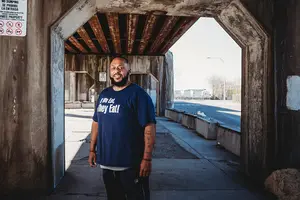 Al-amin Muhammad, a social activist, founded We Rise Above the Streets Recovery Outreach in an effort to end hunger and homelessness in Syracuse.