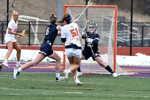 Emily Hawryschuk leads SU in scoring with a career-highs in goals and assists