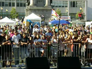 This year's lineup will include local perfomers and ones outside of the U.S. Puerto Rican salsa dancer, Charlie Cruz is the festival's main performer. 