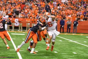 Syracuse has already forced nearly half as many fumbles in its first four games this year as it did all of last season. 