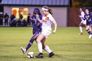 Stephanie deLaforcade transferred to Syracuse after not seeing eye-to-eye with her head coach at Maryland. 