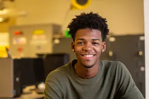 Russell Fearon was first diagnosed with Type 1 diabetes his sophomore year. Now, he will demonstrate his glucose-monitoring  wristwatch at a competition in Washington, D.C.