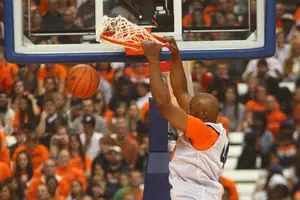 Eight years ago, John Wallace dunked and hit a game-winner in Syracuse's Legends Game. 
