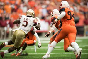 Syracuse defeated Florida State, 30-7, in the Carrier Dome last season.