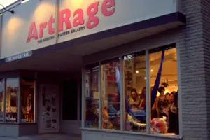 ArtRage Gallery, located on Hawley Avenue, hosts various exhibitions throughout the year.