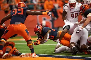 Syracuse combined for 326 yards and five touchdowns against the Cardinals last year.