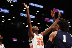 Penn State out-rebounded Syracuse 57-28, contributing to a transition offense that scored 19 points.