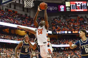 Bourama Sidibe notched 10 rebounds, six points and three steals against Georgia Tech, and his 