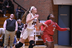 Riley Fitzwater recorded Concord University’s first triple-double.