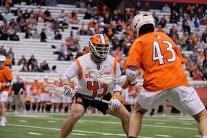 Hobart entered Friday's game averaging 23 goals per game, but the Orange limited it to just 13.