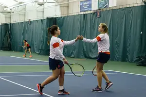 Syracuse’s doubles team has struggled all year, but they may have found a solution. 