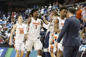 Syracuse won its second round game against UNC, but will not play its quarterfinal matchup against Louisville. 