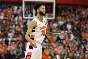 Howard Washington came off the bench in 20 games for the Orange in their shortened season.