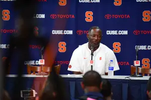 In his press conference, Dino Babers said that Chris Elmore was one Syracuse player who played 