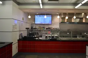 The Junction Snack Bar on the lower level of Graham Dining Center is closed for the semester. 