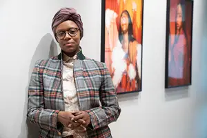Cjala Surratt is one of the co-founders of Syracuse's Black Artist Collective, a group for artists of color. She is currently one of BAC's five executive committee members.