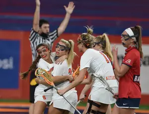 Syracuse (2-0) dominated offensively in the first half of its games against Loyola and Stony Brook, scoring a combined 20 goals. 