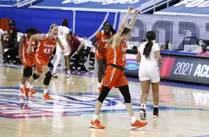Syracuse was outrebounded by eight and shot just 37% from the field but advanced to the second round of the NCAA Tournament.