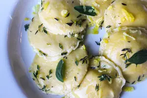Food columnist Daisy Leepson recommends making this zesty ravioli for Tuesday's mental health day.