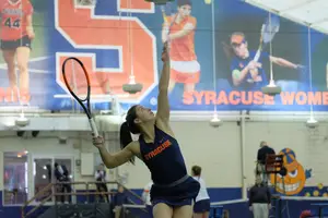 Syracuse defeated No. 11 Georgia Tech, 4-3, at the Ken Byers Tennis Complex on Friday evening.