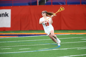 Meaghan Tyrrell was the only Syracuse player to score in the final 50 minutes against North Carolina.