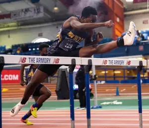 Manny Joseph set the 55-meter hurdle record for New York high schools. Now, he's coming to Syracuse for its hurdles program.