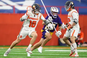 Brendan Curry's goal in the second quarter ended a short two-goal run by the Great Danes.