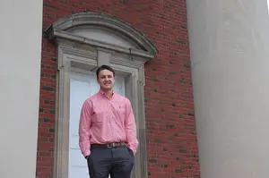 Patrick Penfield, an SU senior, is one of the organizers for 'Cuse Food Funder, a fundraiser to raise money for Hendricks Chapel's food pantries.