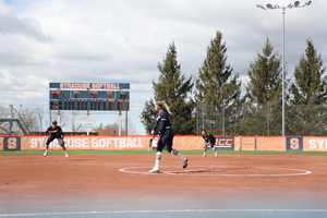 Kaia Oliver relied mostly on her changeup against Florida State, but she gave up five extra base hits on nine total hits.