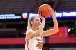 Strautmane started in all 123 games in her Syracuse career. She'll use her fifth year of eligibility at Georgia Tech.