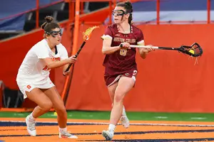 Syracuse had one of its best defensive performances of the season, holding No. 4 Boston College to seven goals.
