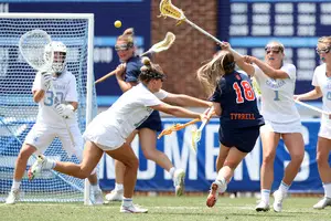 Syracuse's defense held North Carolina to a season-low nine goals but the Orange still lost in the ACC championship game.