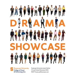 The SU Lewis Hecker Drama Showcase is an annual presentation where graduating senior performance majors in the Department of Drama introduce themselves to the industry.